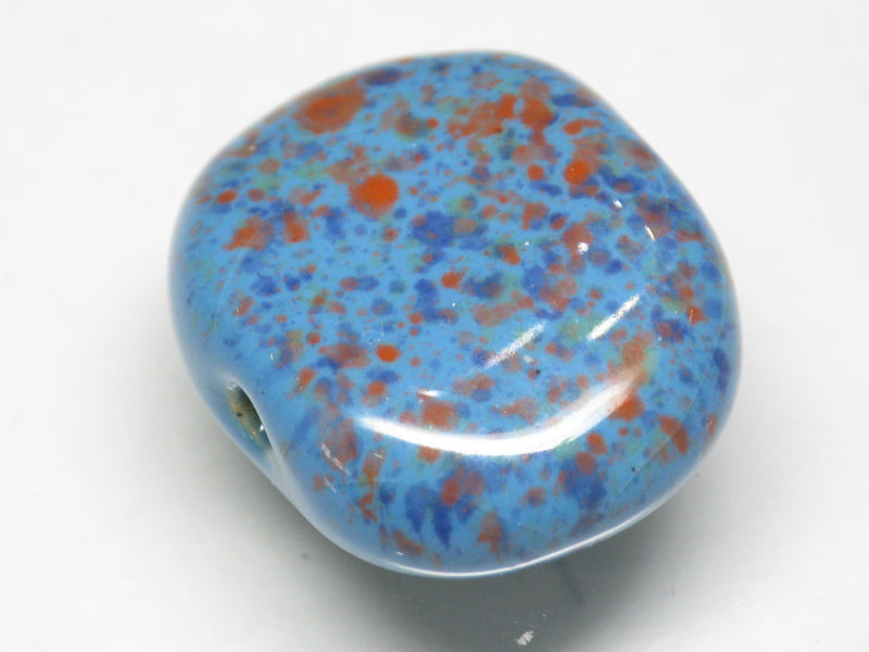 TOKO-BEADS KZ141-46 Kenyan ceramic bead 24mm KZ141-46 ケニアセラミックビーズ 24mmKazuri カズリビーズ Asian bead & African bead  Handmade,Lampeork,bead,asia,india,ethnic,parts,accessory,beads とんぼ玉,ビーズ,トンボ玉,アジア,インド,エスニック,手作り,パーツ,アクセサリー