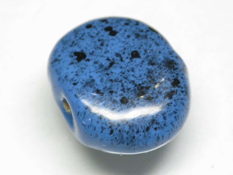 TOKO-BEADS KZ141-47 Kenyan ceramic bead 23mm KZ141-47 ケニアセラミックビーズ 23mmKazuri カズリビーズ Asian bead & African bead  Handmade,Lampeork,bead,asia,india,ethnic,parts,accessory,beads とんぼ玉,ビーズ,トンボ玉,アジア,インド,エスニック,手作り,パーツ,アクセサリー