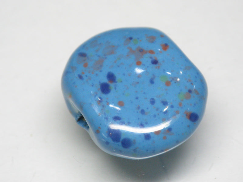 TOKO-BEADS KZ141-50 Kenyan ceramic bead 22mm KZ141-50 ケニアセラミックビーズ 22mmKazuri カズリビーズ Asian bead & African bead  Handmade,Lampeork,bead,asia,india,ethnic,parts,accessory,beads とんぼ玉,ビーズ,トンボ玉,アジア,インド,エスニック,手作り,パーツ,アクセサリー