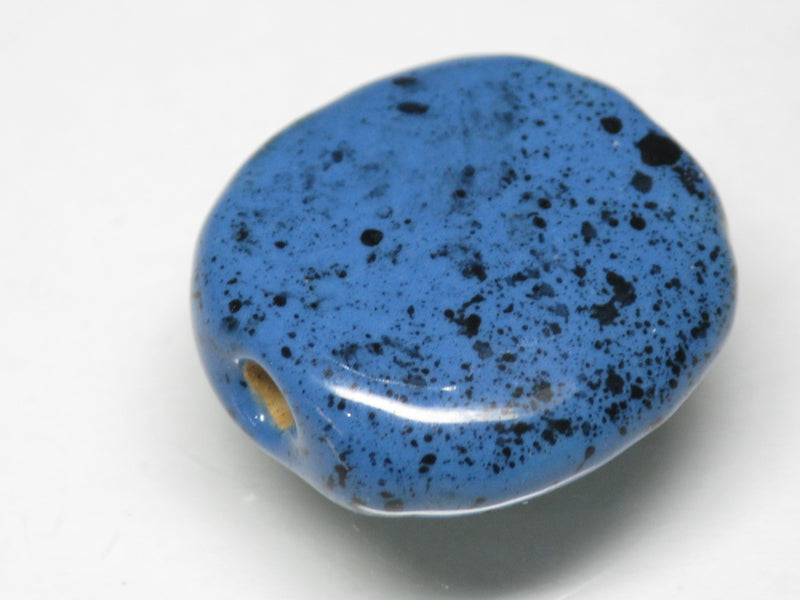 TOKO-BEADS KZ141-53 Kenyan ceramic bead 21mm KZ141-53 ケニアセラミックビーズ 21mmKazuri カズリビーズ Asian bead & African bead  Handmade,Lampeork,bead,asia,india,ethnic,parts,accessory,beads とんぼ玉,ビーズ,トンボ玉,アジア,インド,エスニック,手作り,パーツ,アクセサリー