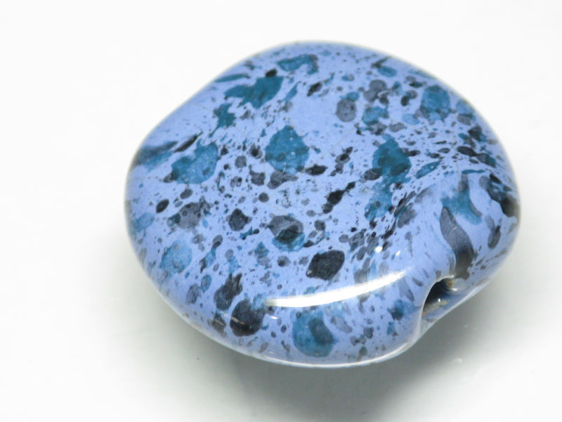 TOKO-BEADS KZ141-54 Kenyan ceramic bead 22mm KZ141-54 ケニアセラミックビーズ 22mmKazuri カズリビーズ Asian bead & African bead  Handmade,Lampeork,bead,asia,india,ethnic,parts,accessory,beads とんぼ玉,ビーズ,トンボ玉,アジア,インド,エスニック,手作り,パーツ,アクセサリー