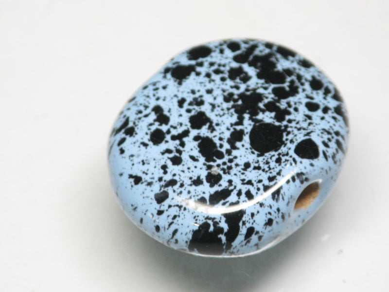 TOKO-BEADS KZ141-61 Kenyan ceramic bead 22mm KZ141-61 ケニアセラミックビーズ 22mmKazuri カズリビーズ Asian bead & African bead  Handmade,Lampeork,bead,asia,india,ethnic,parts,accessory,beads とんぼ玉,ビーズ,トンボ玉,アジア,インド,エスニック,手作り,パーツ,アクセサリー