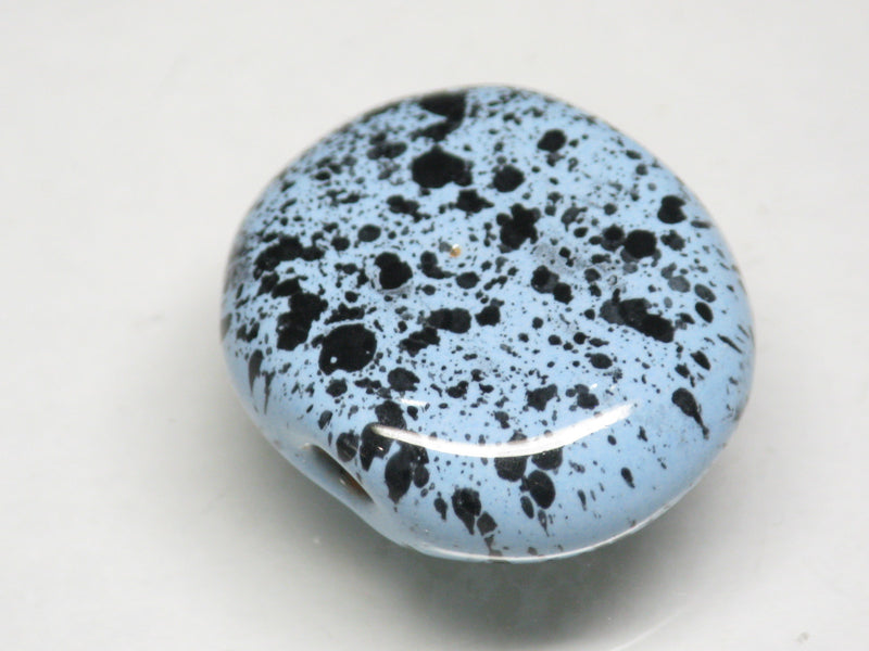 TOKO-BEADS KZ141-61 Kenyan ceramic bead 22mm KZ141-61 ケニアセラミックビーズ 22mmKazuri カズリビーズ Asian bead & African bead  Handmade,Lampeork,bead,asia,india,ethnic,parts,accessory,beads とんぼ玉,ビーズ,トンボ玉,アジア,インド,エスニック,手作り,パーツ,アクセサリー