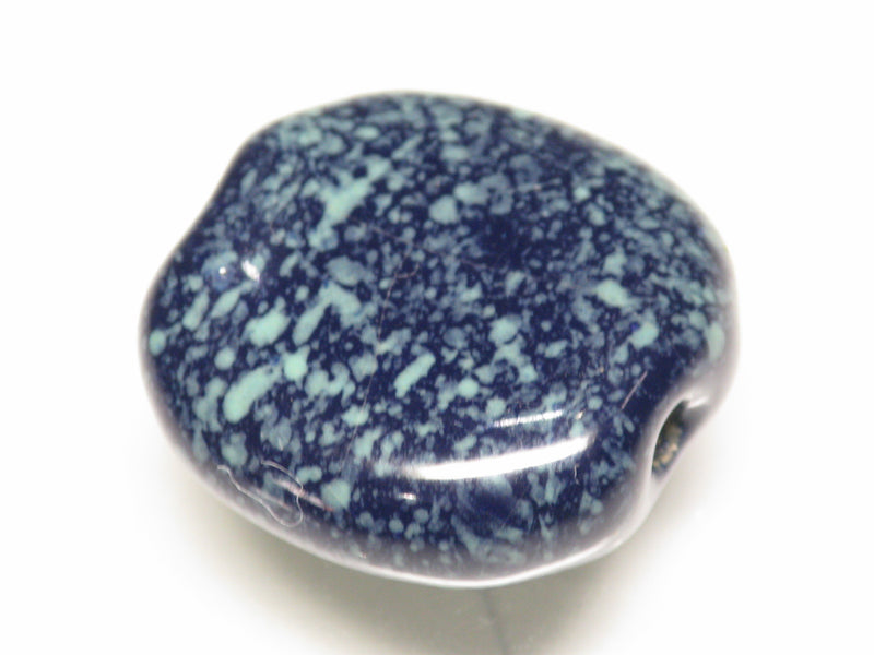 TOKO-BEADS KZ141-62 Kenyan ceramic bead 22mm KZ141-62 ケニアセラミックビーズ 22mmKazuri カズリビーズ Asian bead & African bead  Handmade,Lampeork,bead,asia,india,ethnic,parts,accessory,beads とんぼ玉,ビーズ,トンボ玉,アジア,インド,エスニック,手作り,パーツ,アクセサリー