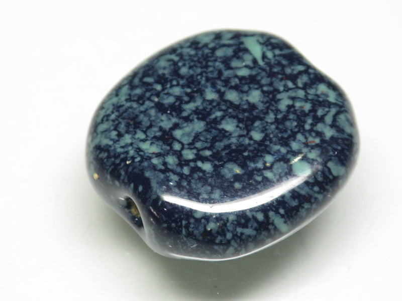 TOKO-BEADS KZ141-62 Kenyan ceramic bead 22mm KZ141-62 ケニアセラミックビーズ 22mmKazuri カズリビーズ Asian bead & African bead  Handmade,Lampeork,bead,asia,india,ethnic,parts,accessory,beads とんぼ玉,ビーズ,トンボ玉,アジア,インド,エスニック,手作り,パーツ,アクセサリー