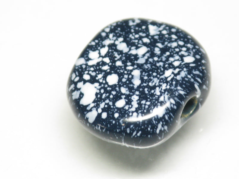 TOKO-BEADS KZ141-63 Kenyan ceramic bead 21mm KZ141-63 ケニアセラミックビーズ 21mmKazuri カズリビーズ Asian bead & African bead  Handmade,Lampeork,bead,asia,india,ethnic,parts,accessory,beads とんぼ玉,ビーズ,トンボ玉,アジア,インド,エスニック,手作り,パーツ,アクセサリー