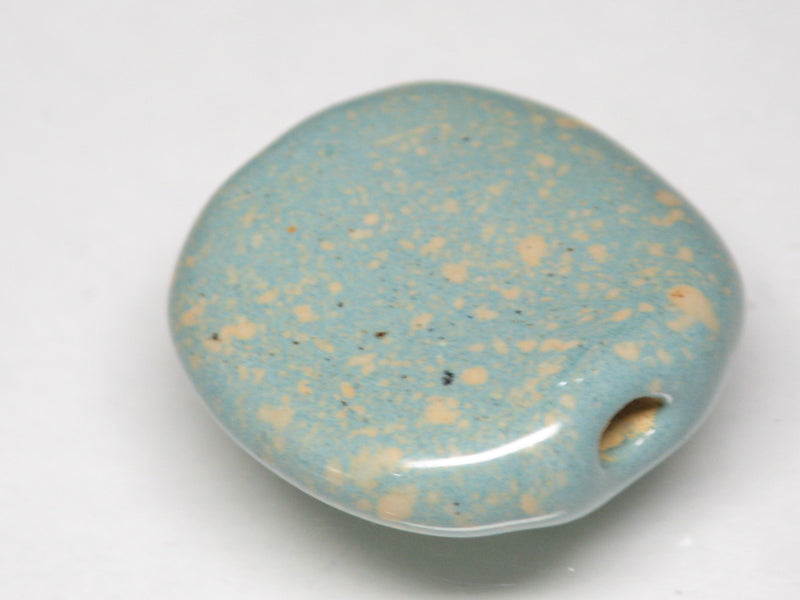 TOKO-BEADS KZ141-66 Kenyan ceramic bead 23mm KZ141-66 ケニアセラミックビーズ 23mmKazuri カズリビーズ Asian bead & African bead  Handmade,Lampeork,bead,asia,india,ethnic,parts,accessory,beads とんぼ玉,ビーズ,トンボ玉,アジア,インド,エスニック,手作り,パーツ,アクセサリー