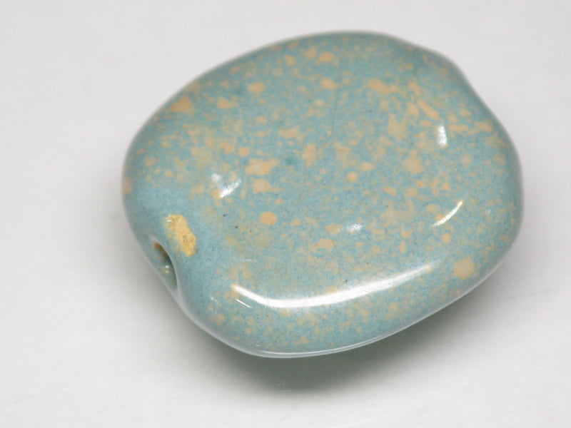 TOKO-BEADS KZ141-66 Kenyan ceramic bead 23mm KZ141-66 ケニアセラミックビーズ 23mmKazuri カズリビーズ Asian bead & African bead  Handmade,Lampeork,bead,asia,india,ethnic,parts,accessory,beads とんぼ玉,ビーズ,トンボ玉,アジア,インド,エスニック,手作り,パーツ,アクセサリー