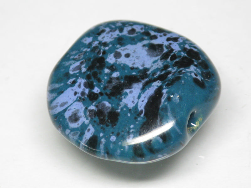 TOKO-BEADS KZ141-67 Kenyan ceramic bead 22mm KZ141-67 ケニアセラミックビーズ 22mmKazuri カズリビーズ Asian bead & African bead  Handmade,Lampeork,bead,asia,india,ethnic,parts,accessory,beads とんぼ玉,ビーズ,トンボ玉,アジア,インド,エスニック,手作り,パーツ,アクセサリー