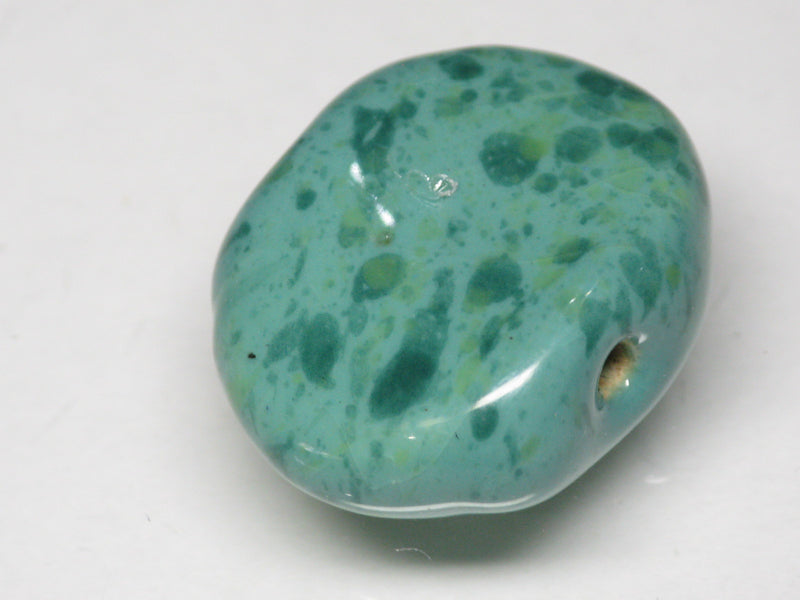 TOKO-BEADS KZ141-73 Kenyan ceramic bead 23mm KZ141-73 ケニアセラミックビーズ 23mmKazuri カズリビーズ Asian bead & African bead  Handmade,Lampeork,bead,asia,india,ethnic,parts,accessory,beads とんぼ玉,ビーズ,トンボ玉,アジア,インド,エスニック,手作り,パーツ,アクセサリー