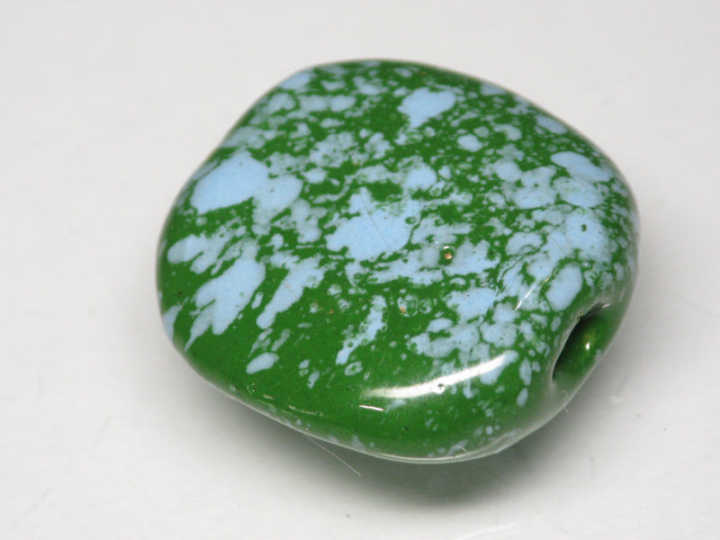 TOKO-BEADS KZ141-75 Kenyan ceramic bead 21mm KZ141-75 ケニアセラミックビーズ 21mmKazuri カズリビーズ Asian bead & African bead  Handmade,Lampeork,bead,asia,india,ethnic,parts,accessory,beads とんぼ玉,ビーズ,トンボ玉,アジア,インド,エスニック,手作り,パーツ,アクセサリー