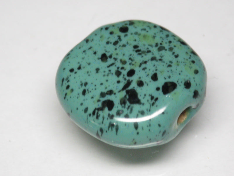 TOKO-BEADS KZ141-76 Kenyan ceramic bead 20mm KZ141-76 ケニアセラミックビーズ 20mmKazuri カズリビーズ Asian bead & African bead  Handmade,Lampeork,bead,asia,india,ethnic,parts,accessory,beads とんぼ玉,ビーズ,トンボ玉,アジア,インド,エスニック,手作り,パーツ,アクセサリー