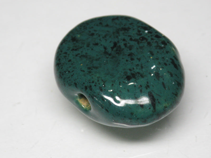 TOKO-BEADS KZ141-79 Kenyan ceramic bead 23mm KZ141-79 ケニアセラミックビーズ 23mmKazuri カズリビーズ Asian bead & African bead  Handmade,Lampeork,bead,asia,india,ethnic,parts,accessory,beads とんぼ玉,ビーズ,トンボ玉,アジア,インド,エスニック,手作り,パーツ,アクセサリー