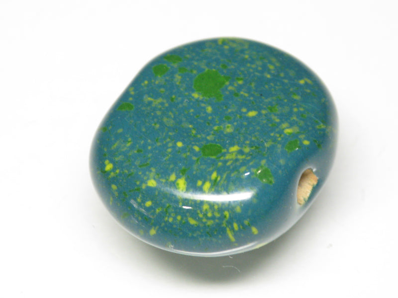 TOKO-BEADS KZ141-80 Kenyan ceramic bead 22mm KZ141-80 ケニアセラミックビーズ 22mmKazuri カズリビーズ Asian bead & African bead  Handmade,Lampeork,bead,asia,india,ethnic,parts,accessory,beads とんぼ玉,ビーズ,トンボ玉,アジア,インド,エスニック,手作り,パーツ,アクセサリー