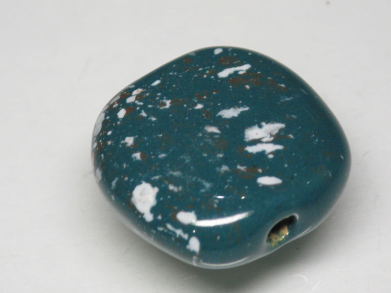 TOKO-BEADS KZ141-83 Kenyan ceramic bead 21mm KZ141-83 ケニアセラミックビーズ 21mmKazuri カズリビーズ Asian bead & African bead  Handmade,Lampeork,bead,asia,india,ethnic,parts,accessory,beads とんぼ玉,ビーズ,トンボ玉,アジア,インド,エスニック,手作り,パーツ,アクセサリー