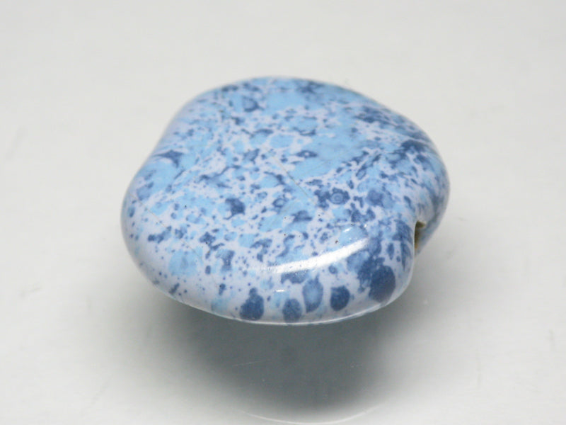 TOKO-BEADS KZ143-01 Kenyan ceramic bead 18mm KZ143-01 ケニアセラミックビーズ 18mmKazuri カズリビーズ Asian bead & African bead  Handmade,Lampeork,bead,asia,india,ethnic,parts,accessory,beads とんぼ玉,ビーズ,トンボ玉,アジア,インド,エスニック,手作り,パーツ,アクセサリー