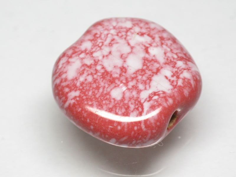 TOKO-BEADS KZ143-10 Kenyan ceramic bead 18mm KZ143-10 ケニアセラミックビーズ 18mmKazuri カズリビーズ Asian bead & African bead  Handmade,Lampeork,bead,asia,india,ethnic,parts,accessory,beads とんぼ玉,ビーズ,トンボ玉,アジア,インド,エスニック,手作り,パーツ,アクセサリー