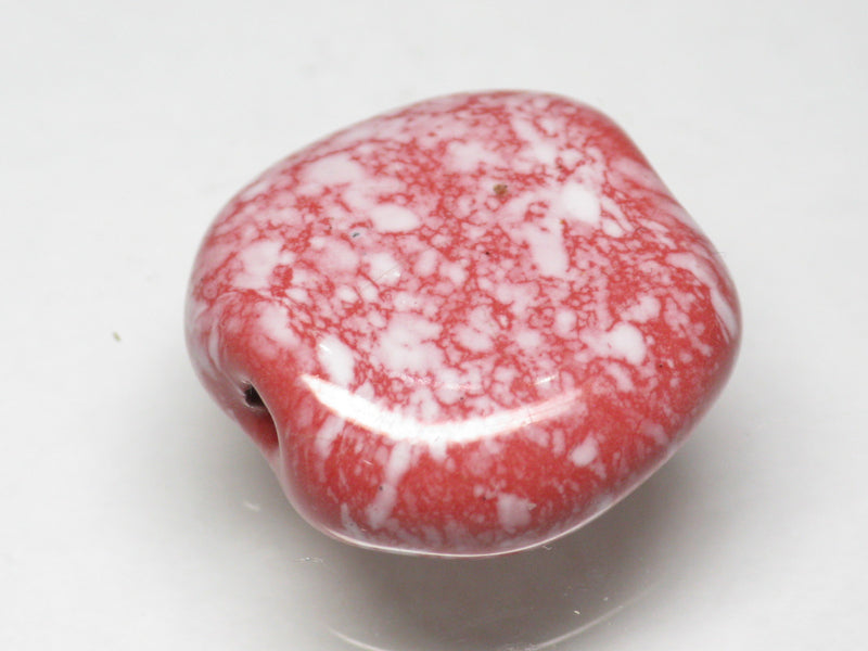 TOKO-BEADS KZ143-10 Kenyan ceramic bead 18mm KZ143-10 ケニアセラミックビーズ 18mmKazuri カズリビーズ Asian bead & African bead  Handmade,Lampeork,bead,asia,india,ethnic,parts,accessory,beads とんぼ玉,ビーズ,トンボ玉,アジア,インド,エスニック,手作り,パーツ,アクセサリー