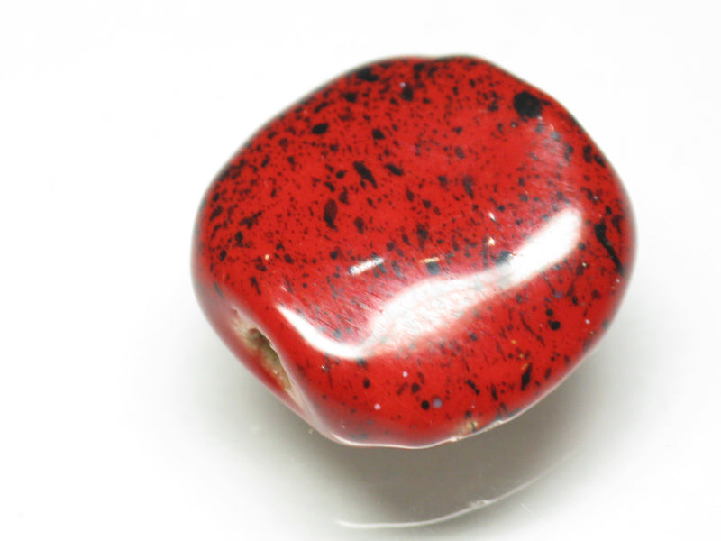 TOKO-BEADS KZ143-15 Kenyan ceramic bead 18mm KZ143-15 ケニアセラミックビーズ 18mmKazuri カズリビーズ Asian bead & African bead  Handmade,Lampeork,bead,asia,india,ethnic,parts,accessory,beads とんぼ玉,ビーズ,トンボ玉,アジア,インド,エスニック,手作り,パーツ,アクセサリー