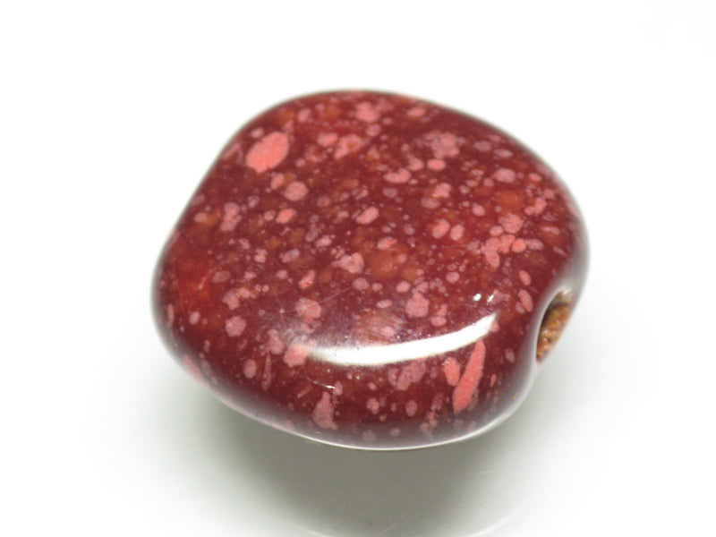TOKO-BEADS KZ143-16 Kenyan ceramic bead 18.5mm KZ143-16 ケニアセラミックビーズ 18.5mmKazuri カズリビーズ Asian bead & African bead  Handmade,Lampeork,bead,asia,india,ethnic,parts,accessory,beads とんぼ玉,ビーズ,トンボ玉,アジア,インド,エスニック,手作り,パーツ,アクセサリー