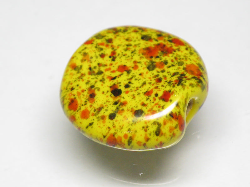 TOKO-BEADS KZ143-17 Kenyan ceramic bead 18mm KZ143-17 ケニアセラミックビーズ 18mmKazuri カズリビーズ Asian bead & African bead  Handmade,Lampeork,bead,asia,india,ethnic,parts,accessory,beads とんぼ玉,ビーズ,トンボ玉,アジア,インド,エスニック,手作り,パーツ,アクセサリー