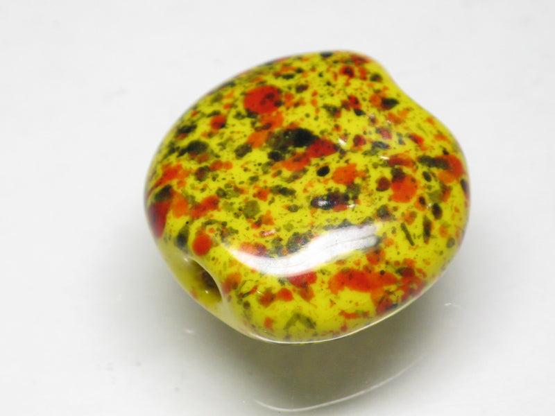 TOKO-BEADS KZ143-17 Kenyan ceramic bead 18mm KZ143-17 ケニアセラミックビーズ 18mmKazuri カズリビーズ Asian bead & African bead  Handmade,Lampeork,bead,asia,india,ethnic,parts,accessory,beads とんぼ玉,ビーズ,トンボ玉,アジア,インド,エスニック,手作り,パーツ,アクセサリー