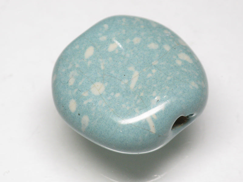 TOKO-BEADS KZ143-20 Kenyan ceramic bead 19mm KZ143-20 ケニアセラミックビーズ 19mmKazuri カズリビーズ Asian bead & African bead  Handmade,Lampeork,bead,asia,india,ethnic,parts,accessory,beads とんぼ玉,ビーズ,トンボ玉,アジア,インド,エスニック,手作り,パーツ,アクセサリー
