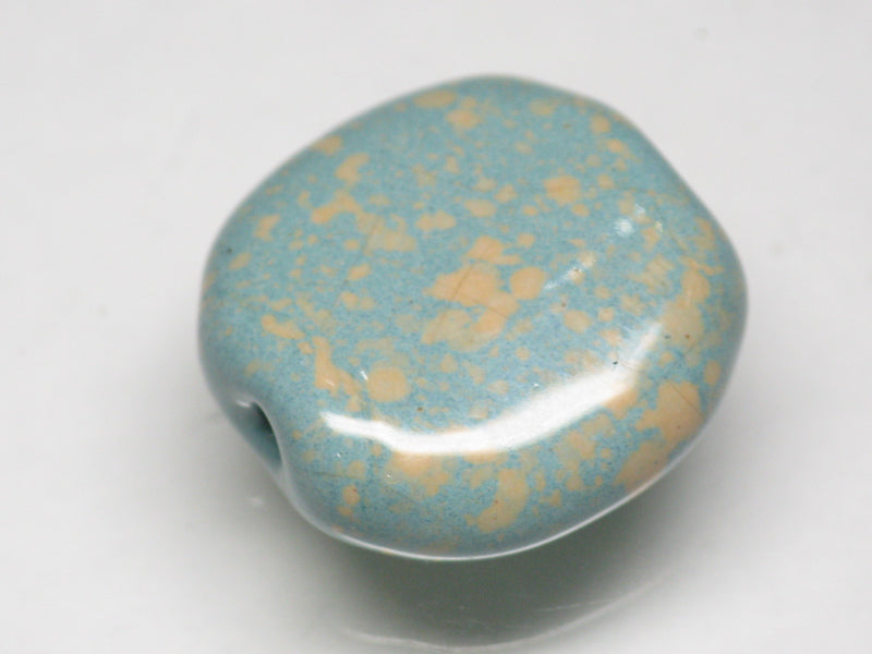 TOKO-BEADS KZ143-22 Kenyan ceramic bead 18mm KZ143-22 ケニアセラミックビーズ 18mmKazuri カズリビーズ Asian bead & African bead  Handmade,Lampeork,bead,asia,india,ethnic,parts,accessory,beads とんぼ玉,ビーズ,トンボ玉,アジア,インド,エスニック,手作り,パーツ,アクセサリー