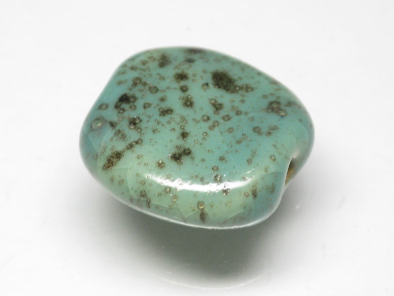 TOKO-BEADS KZ143-27 Kenyan ceramic bead 18mm KZ143-27 ケニアセラミックビーズ 18mmKazuri カズリビーズ Asian bead & African bead  Handmade,Lampeork,bead,asia,india,ethnic,parts,accessory,beads とんぼ玉,ビーズ,トンボ玉,アジア,インド,エスニック,手作り,パーツ,アクセサリー