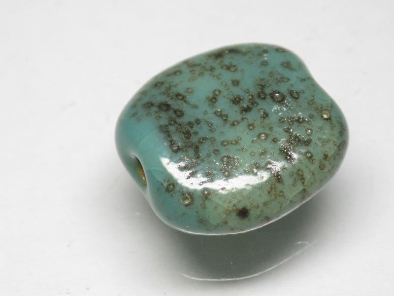 TOKO-BEADS KZ143-27 Kenyan ceramic bead 18mm KZ143-27 ケニアセラミックビーズ 18mmKazuri カズリビーズ Asian bead & African bead  Handmade,Lampeork,bead,asia,india,ethnic,parts,accessory,beads とんぼ玉,ビーズ,トンボ玉,アジア,インド,エスニック,手作り,パーツ,アクセサリー