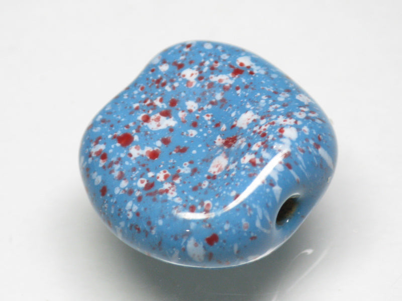 TOKO-BEADS KZ143-33 Kenyan ceramic bead 18mm KZ143-33 ケニアセラミックビーズ 18mmKazuri カズリビーズ Asian bead & African bead  Handmade,Lampeork,bead,asia,india,ethnic,parts,accessory,beads とんぼ玉,ビーズ,トンボ玉,アジア,インド,エスニック,手作り,パーツ,アクセサリー