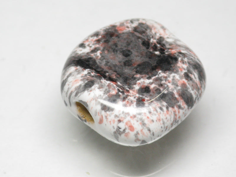 TOKO-BEADS KZ143-36 Kenyan ceramic bead 17.5mm KZ143-36 ケニアセラミックビーズ 17.5mmKazuri カズリビーズ Asian bead & African bead  Handmade,Lampeork,bead,asia,india,ethnic,parts,accessory,beads とんぼ玉,ビーズ,トンボ玉,アジア,インド,エスニック,手作り,パーツ,アクセサリー