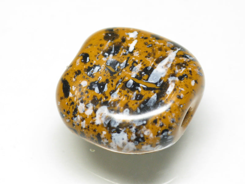 TOKO-BEADS KZ143-37 Kenyan ceramic bead 18mm KZ143-37 ケニアセラミックビーズ 18mmKazuri カズリビーズ Asian bead & African bead  Handmade,Lampeork,bead,asia,india,ethnic,parts,accessory,beads とんぼ玉,ビーズ,トンボ玉,アジア,インド,エスニック,手作り,パーツ,アクセサリー