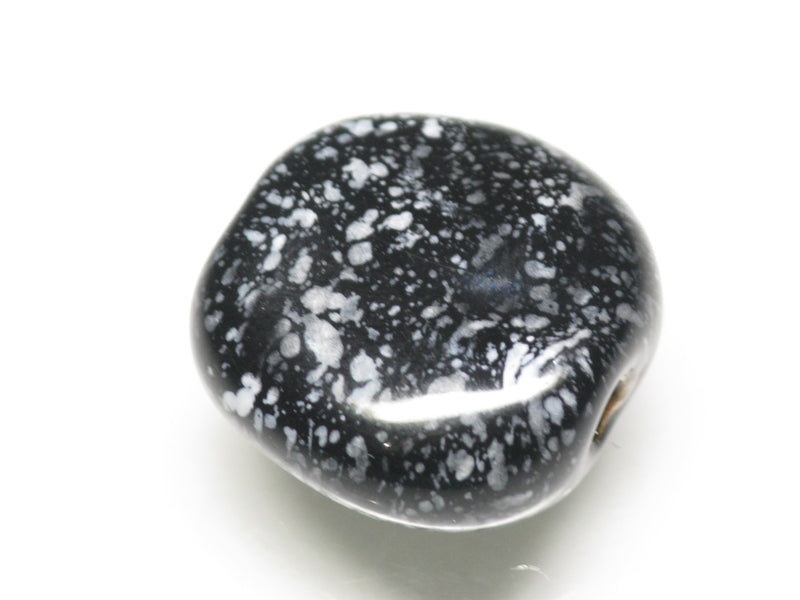 TOKO-BEADS KZ143-41 Kenyan ceramic bead 18mm KZ143-41 ケニアセラミックビーズ 18mmKazuri カズリビーズ Asian bead & African bead  Handmade,Lampeork,bead,asia,india,ethnic,parts,accessory,beads とんぼ玉,ビーズ,トンボ玉,アジア,インド,エスニック,手作り,パーツ,アクセサリー
