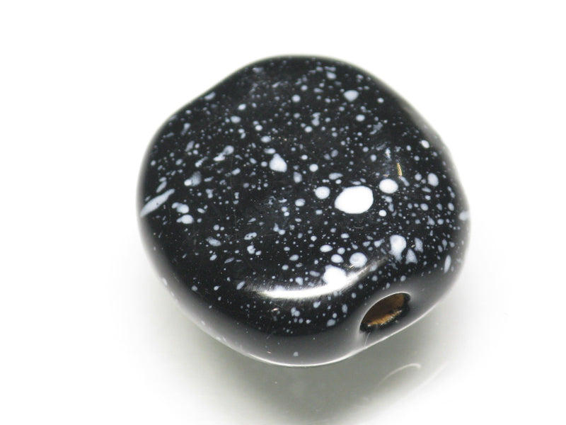 TOKO-BEADS KZ143-43 Kenyan ceramic bead 17.5mm KZ143-43 ケニアセラミックビーズ 17.5mmKazuri カズリビーズ Asian bead & African bead  Handmade,Lampeork,bead,asia,india,ethnic,parts,accessory,beads とんぼ玉,ビーズ,トンボ玉,アジア,インド,エスニック,手作り,パーツ,アクセサリー