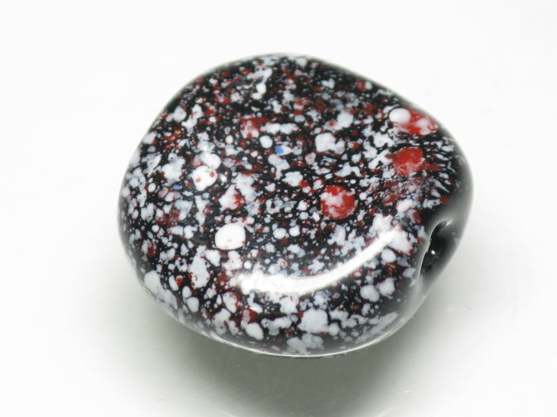 TOKO-BEADS KZ143-44 Kenyan ceramic bead 18mm KZ143-44 ケニアセラミックビーズ 18mmKazuri カズリビーズ Asian bead & African bead  Handmade,Lampeork,bead,asia,india,ethnic,parts,accessory,beads とんぼ玉,ビーズ,トンボ玉,アジア,インド,エスニック,手作り,パーツ,アクセサリー