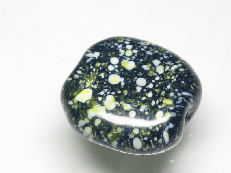 TOKO-BEADS KZ143-45 Kenyan ceramic bead 18mm KZ143-45 ケニアセラミックビーズ 18mmKazuri カズリビーズ Asian bead & African bead  Handmade,Lampeork,bead,asia,india,ethnic,parts,accessory,beads とんぼ玉,ビーズ,トンボ玉,アジア,インド,エスニック,手作り,パーツ,アクセサリー