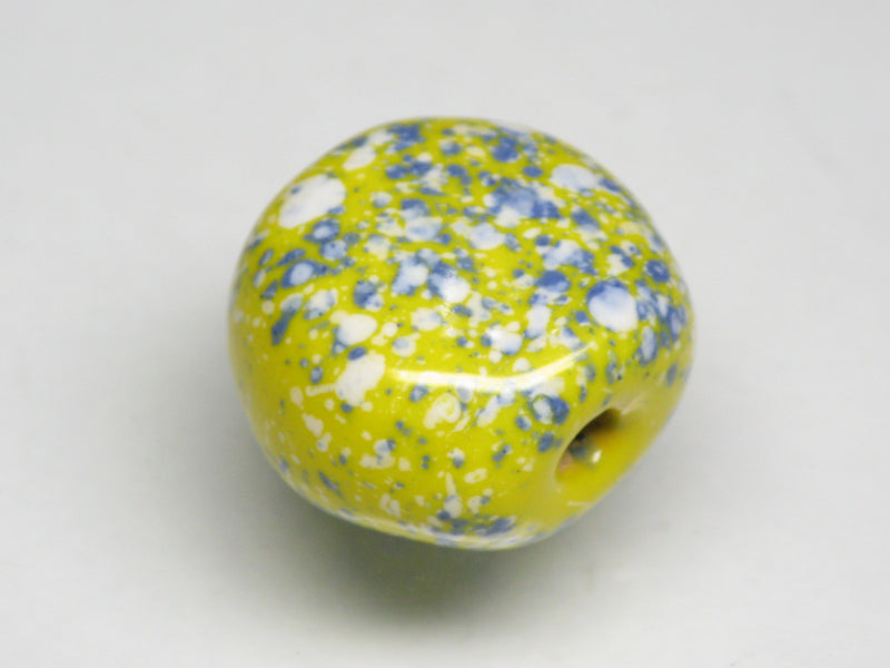 TOKO-BEADS KZ144-03 Kenyan ceramic bead 16mm KZ144-03 ケニアセラミックビーズ 16mmKazuri カズリビーズ Asian bead & African bead  Handmade,Lampeork,bead,asia,india,ethnic,parts,accessory,beads とんぼ玉,ビーズ,トンボ玉,アジア,インド,エスニック,手作り,パーツ,アクセサリー