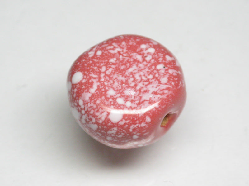TOKO-BEADS KZ144-05 Kenyan ceramic bead 15.5mm KZ144-05 ケニアセラミックビーズ 15.5mmKazuri カズリビーズ Asian bead & African bead  Handmade,Lampeork,bead,asia,india,ethnic,parts,accessory,beads とんぼ玉,ビーズ,トンボ玉,アジア,インド,エスニック,手作り,パーツ,アクセサリー