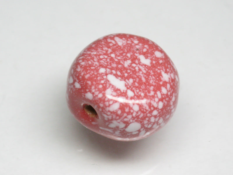 TOKO-BEADS KZ144-05 Kenyan ceramic bead 15.5mm KZ144-05 ケニアセラミックビーズ 15.5mmKazuri カズリビーズ Asian bead & African bead  Handmade,Lampeork,bead,asia,india,ethnic,parts,accessory,beads とんぼ玉,ビーズ,トンボ玉,アジア,インド,エスニック,手作り,パーツ,アクセサリー