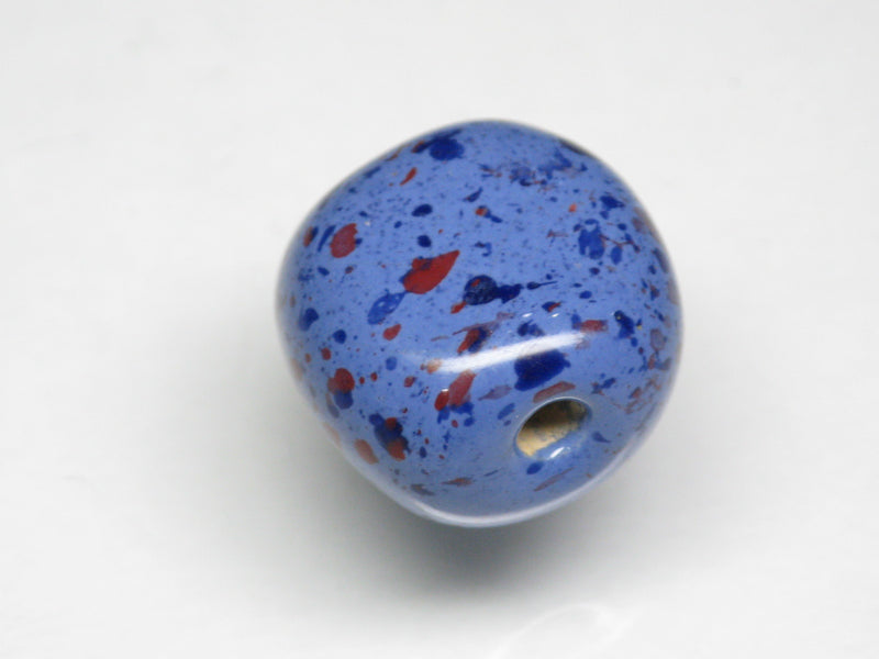 TOKO-BEADS KZ144-13 Kenyan ceramic bead 15mm KZ144-13 ケニアセラミックビーズ 15mmKazuri カズリビーズ Asian bead & African bead  Handmade,Lampeork,bead,asia,india,ethnic,parts,accessory,beads とんぼ玉,ビーズ,トンボ玉,アジア,インド,エスニック,手作り,パーツ,アクセサリー