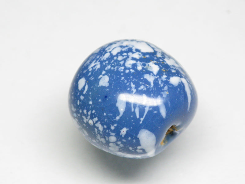 TOKO-BEADS KZ144-19 Kenyan ceramic bead 16mm KZ144-19 ケニアセラミックビーズ 16mmKazuri カズリビーズ Asian bead & African bead  Handmade,Lampeork,bead,asia,india,ethnic,parts,accessory,beads とんぼ玉,ビーズ,トンボ玉,アジア,インド,エスニック,手作り,パーツ,アクセサリー