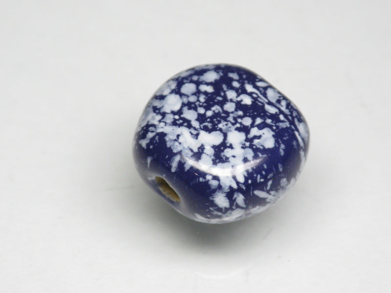 TOKO-BEADS KZ144-25 Kenyan ceramic bead 14.5mm KZ144-25 ケニアセラミックビーズ 14.5mmKazuri カズリビーズ Asian bead & African bead  Handmade,Lampeork,bead,asia,india,ethnic,parts,accessory,beads とんぼ玉,ビーズ,トンボ玉,アジア,インド,エスニック,手作り,パーツ,アクセサリー