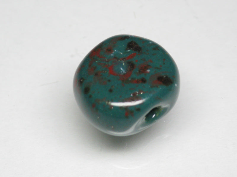 TOKO-BEADS KZ144-32 Kenyan ceramic bead 14mm KZ144-32 ケニアセラミックビーズ 14mmKazuri カズリビーズ Asian bead & African bead  Handmade,Lampeork,bead,asia,india,ethnic,parts,accessory,beads とんぼ玉,ビーズ,トンボ玉,アジア,インド,エスニック,手作り,パーツ,アクセサリー