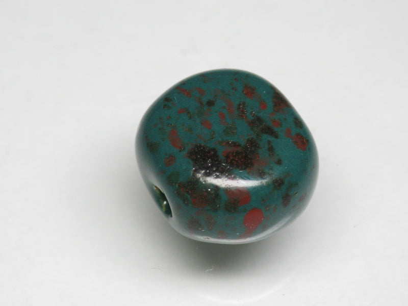 TOKO-BEADS KZ144-32 Kenyan ceramic bead 14mm KZ144-32 ケニアセラミックビーズ 14mmKazuri カズリビーズ Asian bead & African bead  Handmade,Lampeork,bead,asia,india,ethnic,parts,accessory,beads とんぼ玉,ビーズ,トンボ玉,アジア,インド,エスニック,手作り,パーツ,アクセサリー