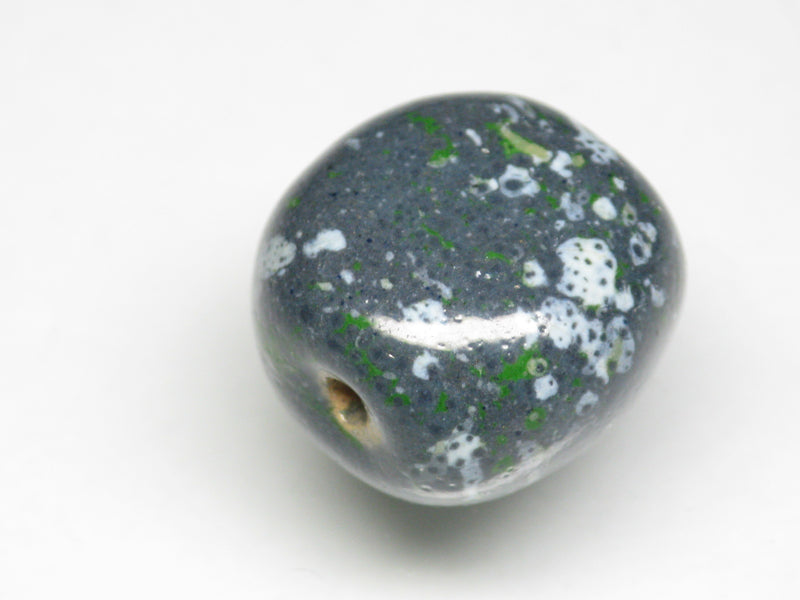 TOKO-BEADS KZ144-34 Kenyan ceramic bead 17mm KZ144-34 ケニアセラミックビーズ 17mmKazuri カズリビーズ Asian bead & African bead  Handmade,Lampeork,bead,asia,india,ethnic,parts,accessory,beads とんぼ玉,ビーズ,トンボ玉,アジア,インド,エスニック,手作り,パーツ,アクセサリー