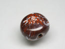TOKO-BEADS KZ144-35 Kenyan ceramic bead 14mm KZ144-35 ケニアセラミックビーズ 14mmKazuri カズリビーズ Asian bead & African bead  Handmade,Lampeork,bead,asia,india,ethnic,parts,accessory,beads とんぼ玉,ビーズ,トンボ玉,アジア,インド,エスニック,手作り,パーツ,アクセサリー