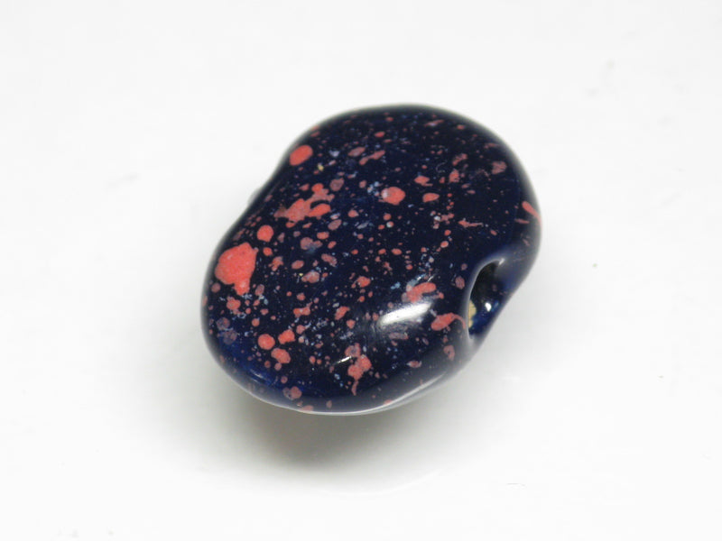 TOKO-BEADS KZ146-15 Kenyan ceramic bead 16.5mm KZ146-15 ケニアセラミックビーズ 16.5mmKazuri カズリビーズ Asian bead & African bead  Handmade,Lampeork,bead,asia,india,ethnic,parts,accessory,beads とんぼ玉,ビーズ,トンボ玉,アジア,インド,エスニック,手作り,パーツ,アクセサリー