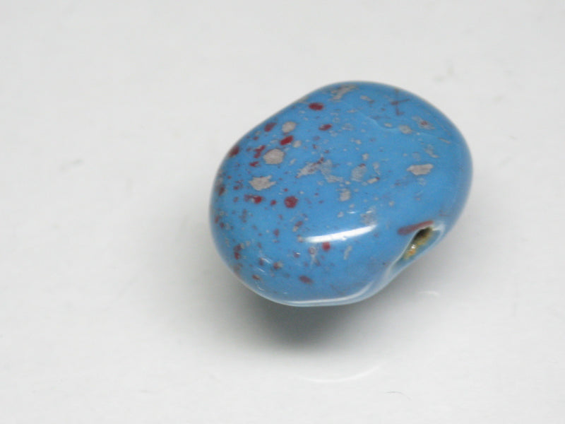 TOKO-BEADS KZ146-16 Kenyan ceramic bead 16~17mm KZ146-16 ケニアセラミックビーズ 16~17mmKazuri カズリビーズ Asian bead & African bead  Handmade,Lampeork,bead,asia,india,ethnic,parts,accessory,beads とんぼ玉,ビーズ,トンボ玉,アジア,インド,エスニック,手作り,パーツ,アクセサリー
