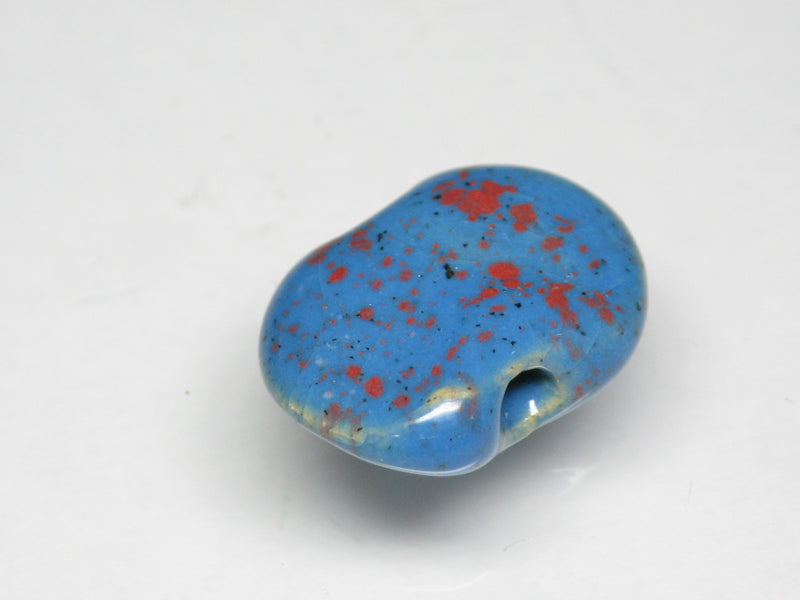 TOKO-BEADS KZ146-18 Kenyan ceramic bead 16~17mm KZ146-18 ケニアセラミックビーズ 16~17mmKazuri カズリビーズ Asian bead & African bead  Handmade,Lampeork,bead,asia,india,ethnic,parts,accessory,beads とんぼ玉,ビーズ,トンボ玉,アジア,インド,エスニック,手作り,パーツ,アクセサリー